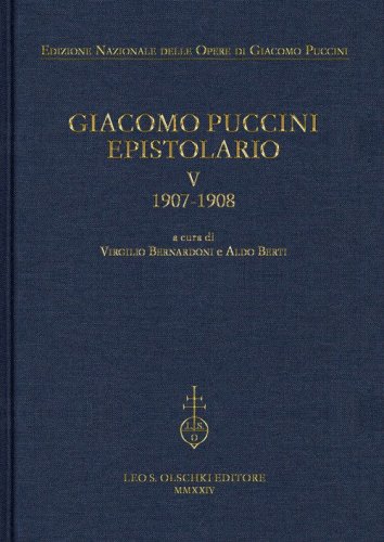 Giacomo Puccini. Epistolario
