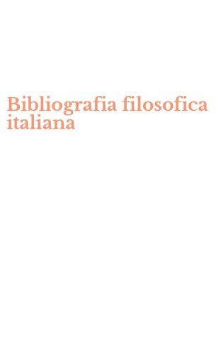 Bibliografia filosofica italiana