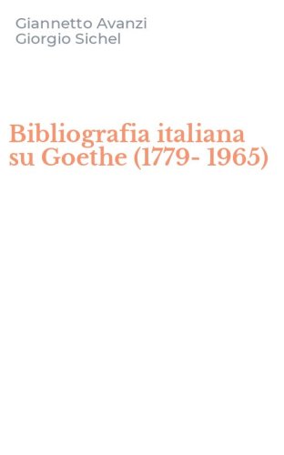 Bibliografia italiana su Goethe (1779-1965)