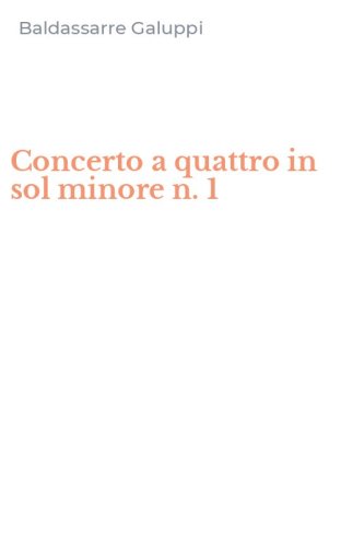 Concerto a quattro in sol minore n. 1