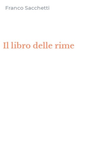 Il libro delle rime