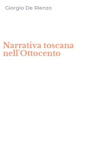 Narrativa toscana nell'Ottocento