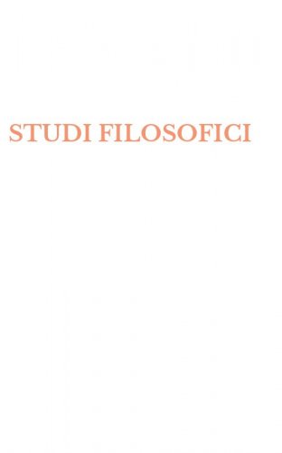 STUDI FILOSOFICI