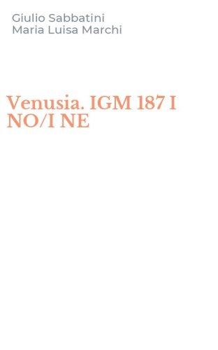 Venusia. IGM 187 I NO/I NE