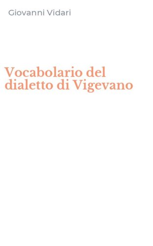 Vocabolario del dialetto di Vigevano