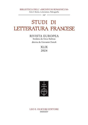Studi di letteratura francese