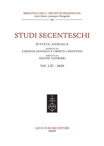 Studi secenteschi