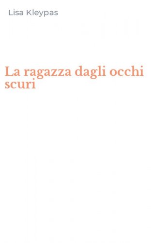 La ragazza dagli occhi scuri