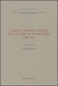 Clero e mondo rurale nel sinodo di Policastro del 1633