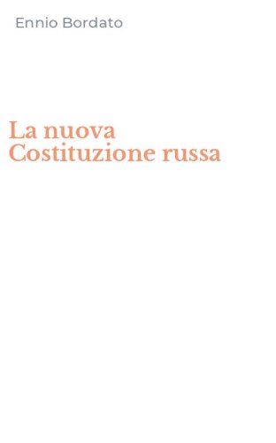 La nuova Costituzione russa