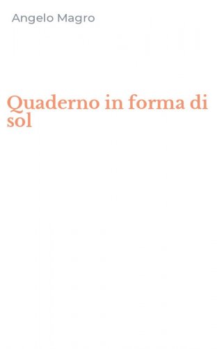Quaderno in forma di sol