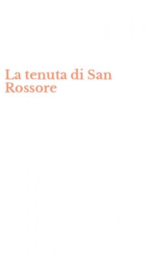 La tenuta di San Rossore