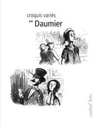 Croquis vari&eacute;s de Daumier