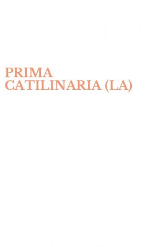 PRIMA CATILINARIA (LA)