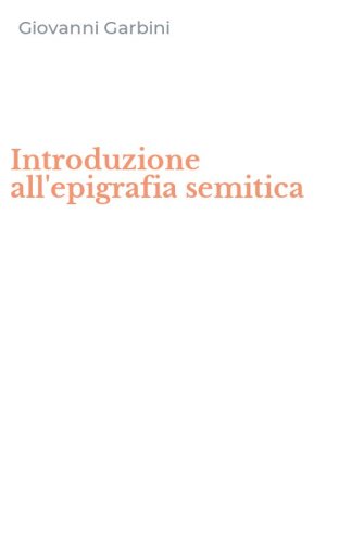 Introduzione all'epigrafia semitica
