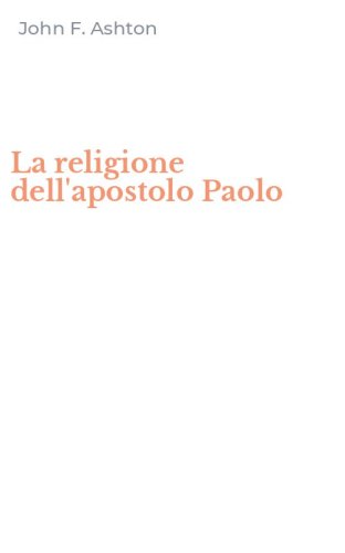 La religione dell'apostolo Paolo