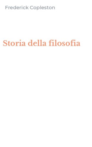 Storia della filosofia
