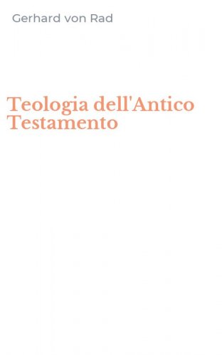 Teologia dell'Antico Testamento