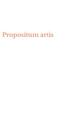 Propositum artis