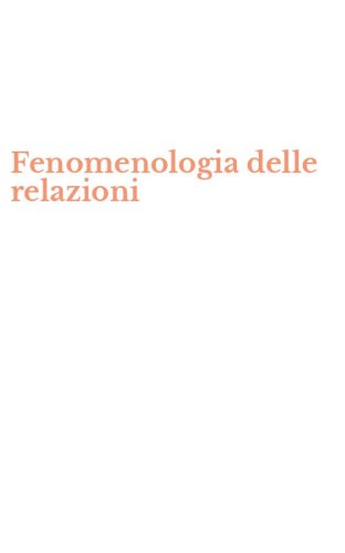 Fenomenologia delle relazioni