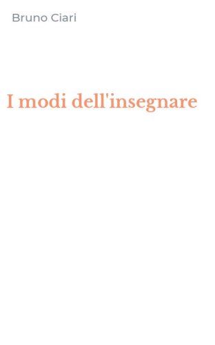 I modi dell'insegnare