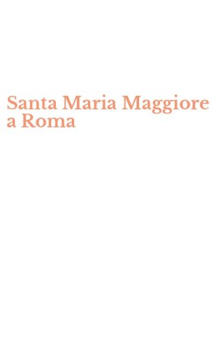 Santa Maria Maggiore a Roma