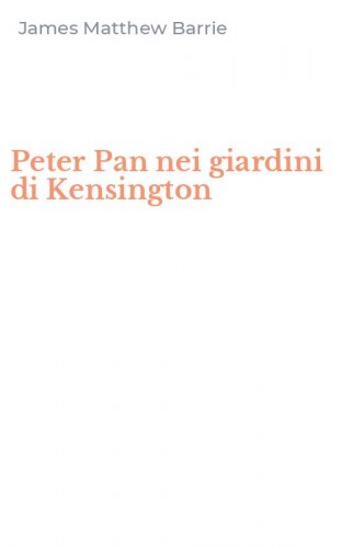 Peter Pan nei giardini di Kensington