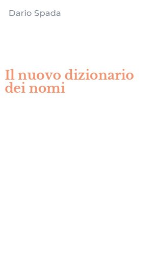 Il nuovo dizionario dei nomi