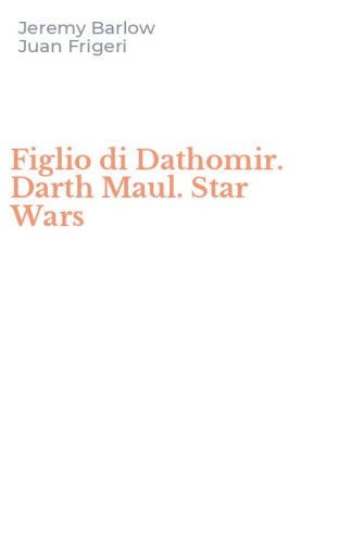 Figlio di Dathomir. Darth Maul. Star Wars