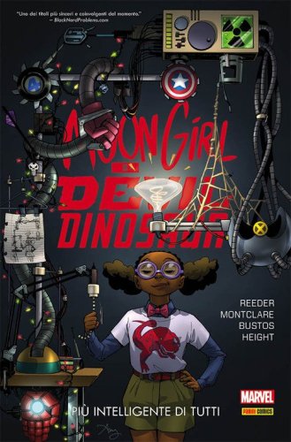 Pi&ugrave; intelligente di tutti. Moon Girl e Devil Dinosaur