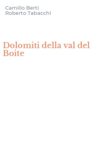 Dolomiti della val del Boite