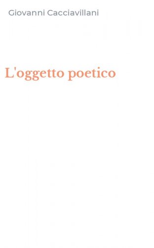 L'oggetto poetico