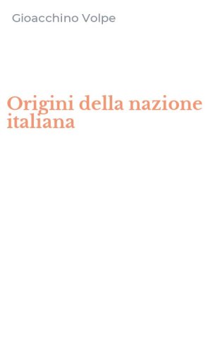 Origini della nazione italiana