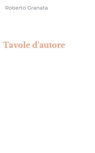 Tavole d'autore
