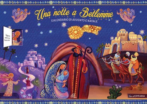 Una notte a Betlemme. Calendario di Avvento e Natale