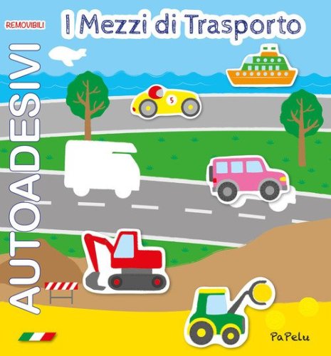 I mezzi di trasporto. Autoadesivi removibili