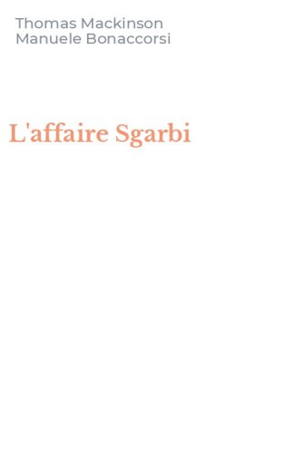 L'affaire Sgarbi