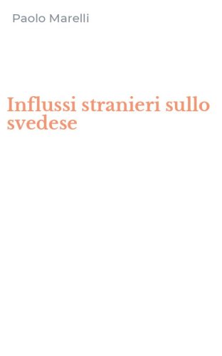 Influssi stranieri sullo svedese