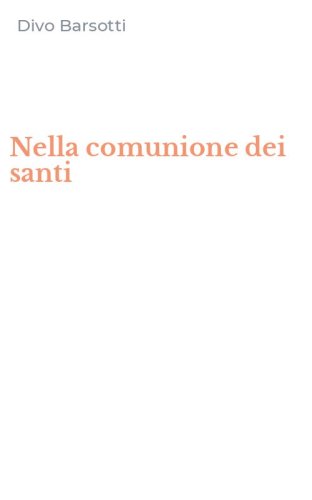 Nella comunione dei santi