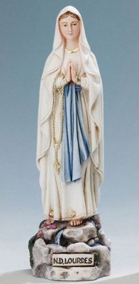 STATUA MADONNA DI LOURDES - Altezza 15 cm