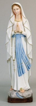STATUA MADONNA DI LOURDES - Altezza 60 cm