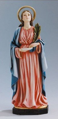 STATUA SANTA LUCIA - Altezza 20 cm