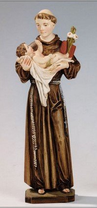 STATUA SANT'ANTONIO - Altezza 20 cm
