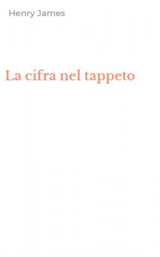 La cifra nel tappeto