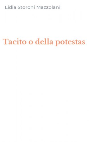 Tacito o della potestas