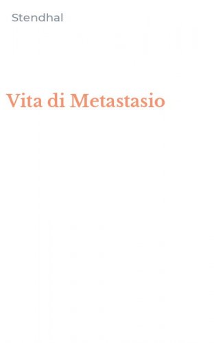 Vita di Metastasio