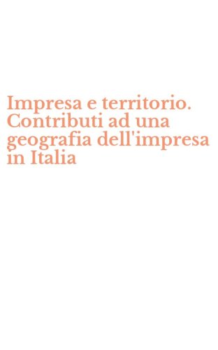 Impresa e territorio. Contributi ad una geografia dell'impresa in Italia