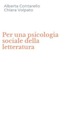 Per una psicologia sociale della letteratura