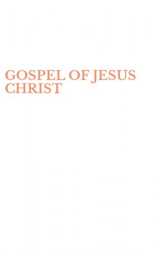 GOSPEL OF JESUS CHRIST