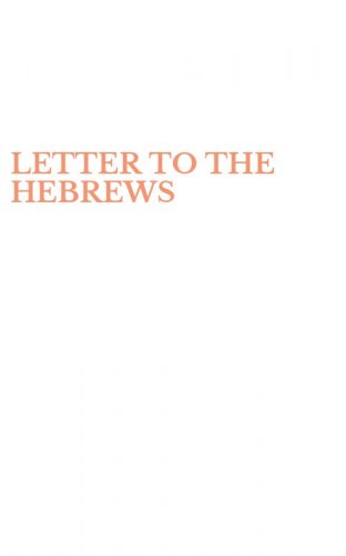 LETTER TO THE HEBREWS
